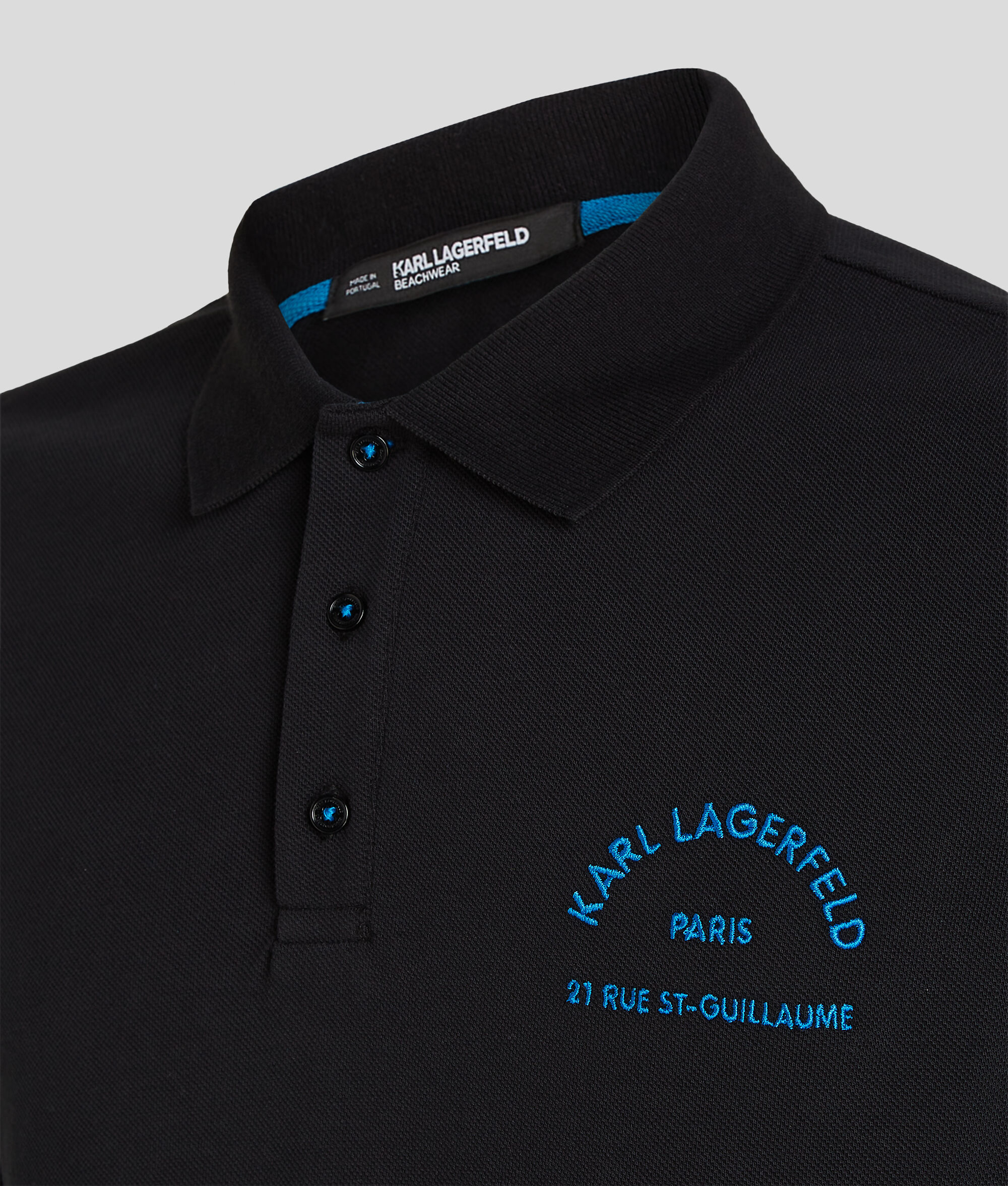 (image for) Refined RUE ST-GUILLAUME BEACH POLO SHIRT